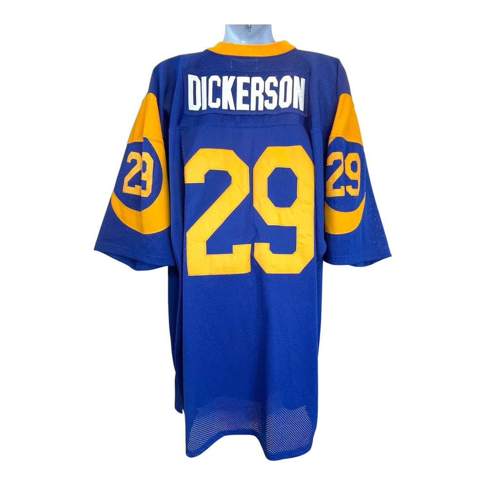 Mitchell & Ness Eric Dickerson #29 LA Rams Throwback Jersey Size 56 3XL USA